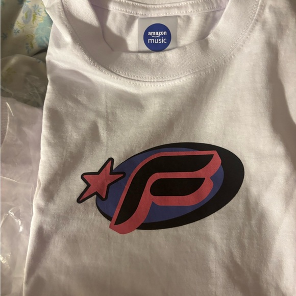 Amazon Music Cameron Galley collaboration Tee with Pink and Black Graphic - Picture 4 of 10